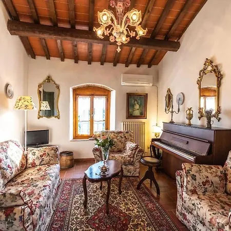 La Bandita - Antica Casa Di Campagna Toscana Con Piscina, Wifi E Splendida Vista Loro Ciuffenna
